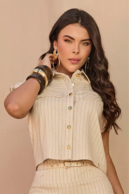 Camisa em Linho